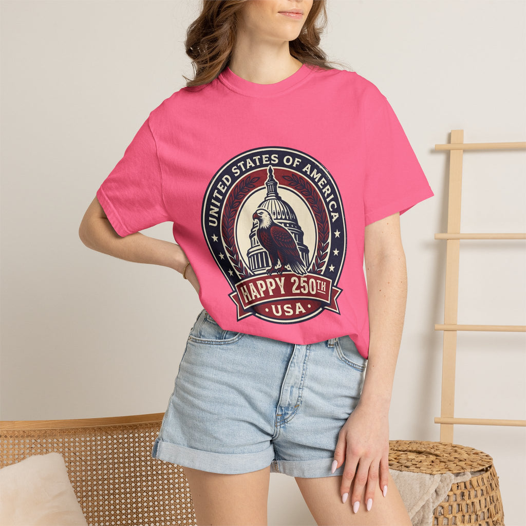 USA 250th Anniversary Capitol Seal T-Shirt | United States of America Tee