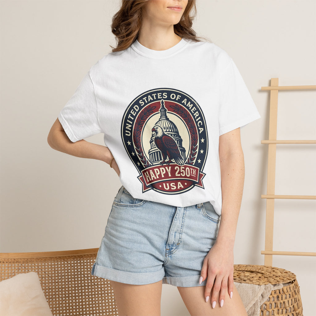 USA 250th Anniversary Capitol Seal T-Shirt | United States of America Tee