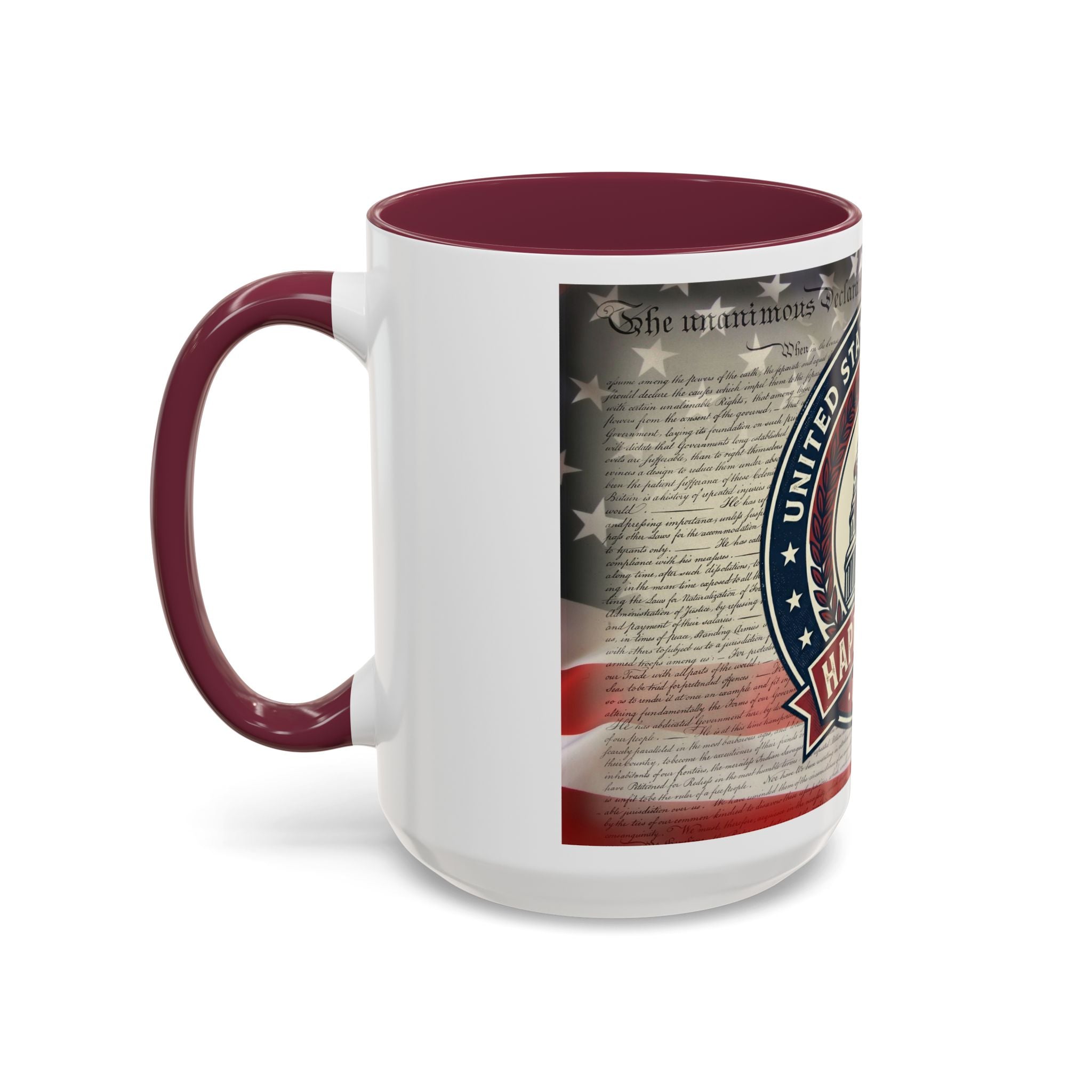 Patriotic USA 250th Anniversary Mug — Eagle & Capitol 11oz/15oz