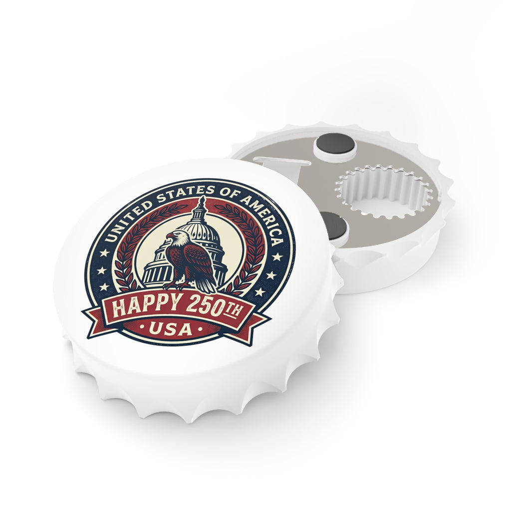 Bottle Opener — USA 250th Anniversary Eagle Capitol Design