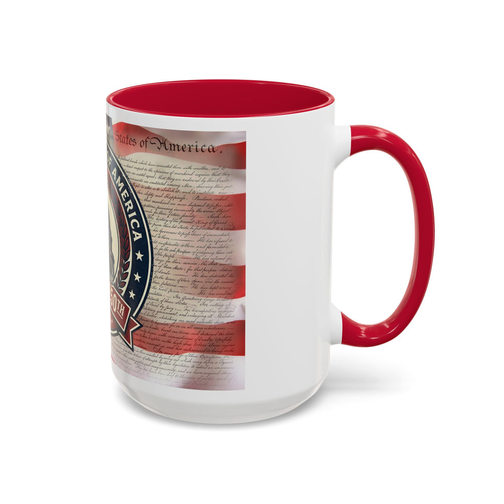 Patriotic USA 250th Anniversary Mug — Eagle & Capitol 11oz/15oz