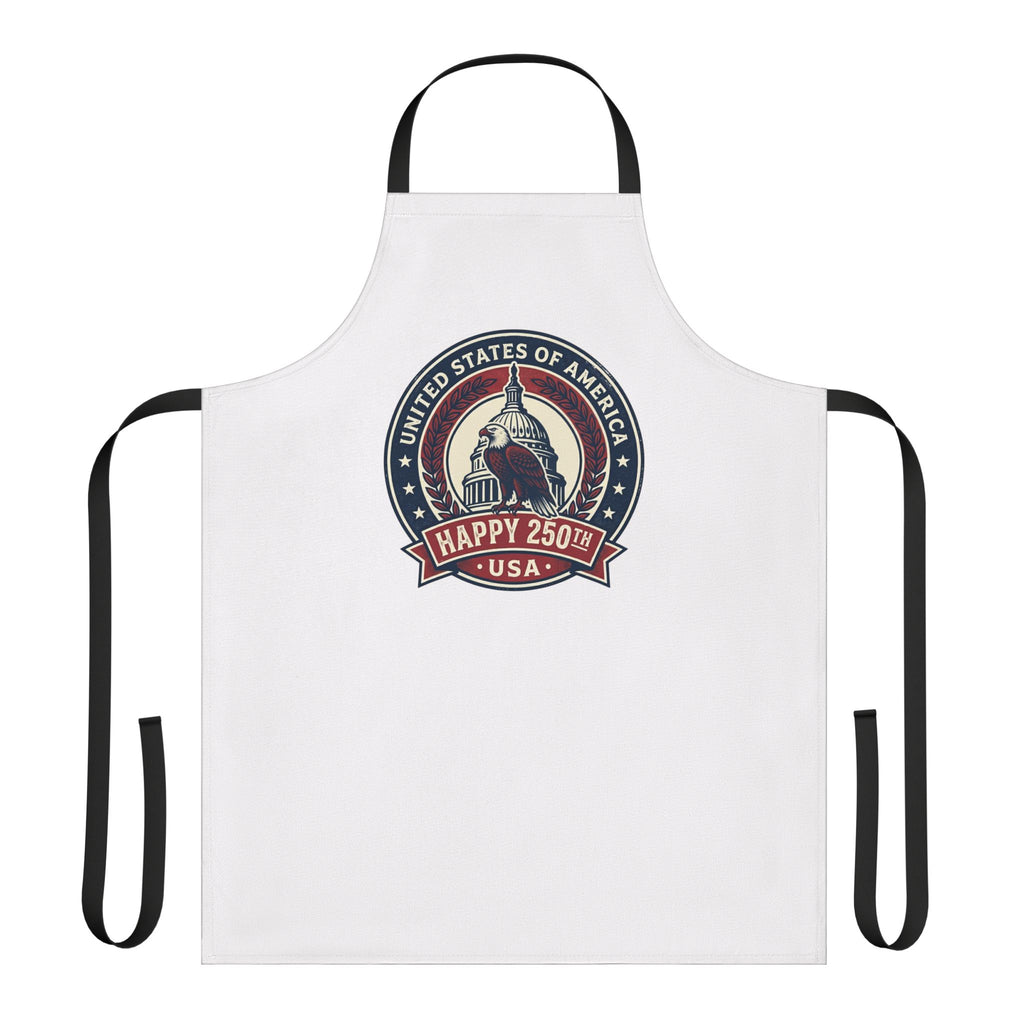 USA 250th Anniversary Apron — Patriotic Capitol Cooking Apron