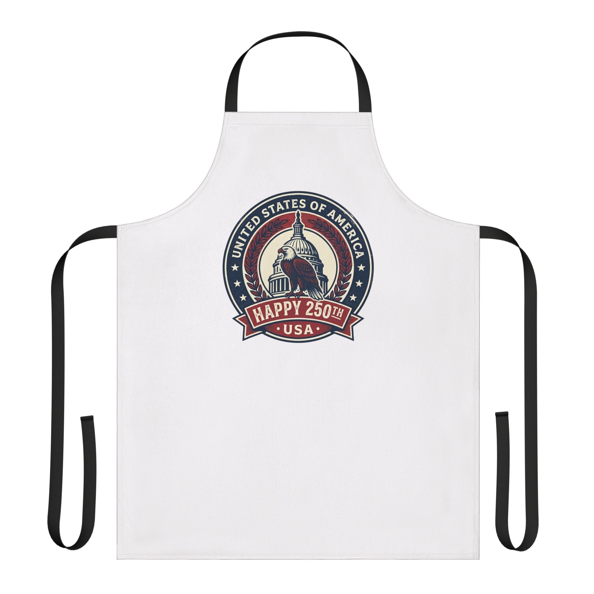 USA 250th Anniversary Apron — Patriotic Capitol Cooking Apron