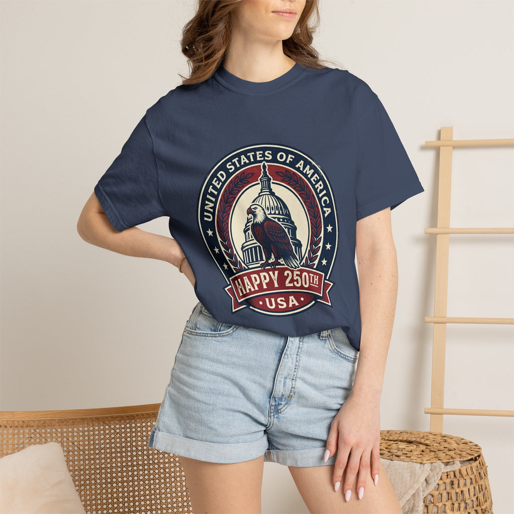 USA 250th Anniversary Capitol Seal T-Shirt | United States of America Tee