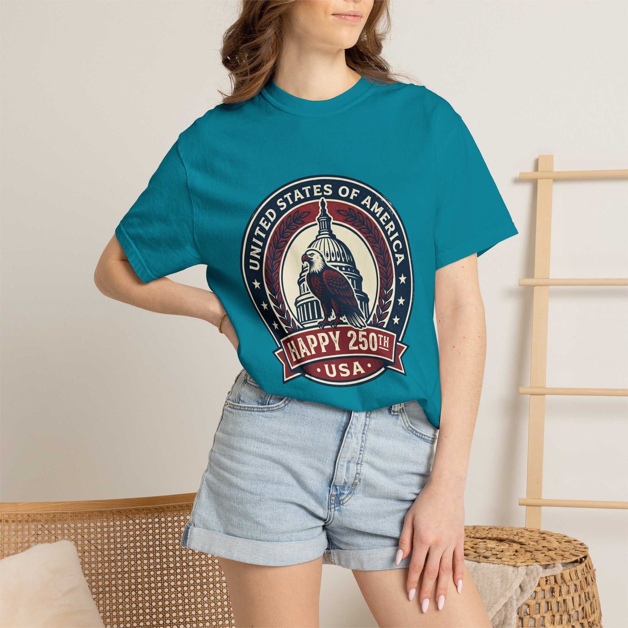 USA 250th Anniversary Capitol Seal T-Shirt | United States of America Tee