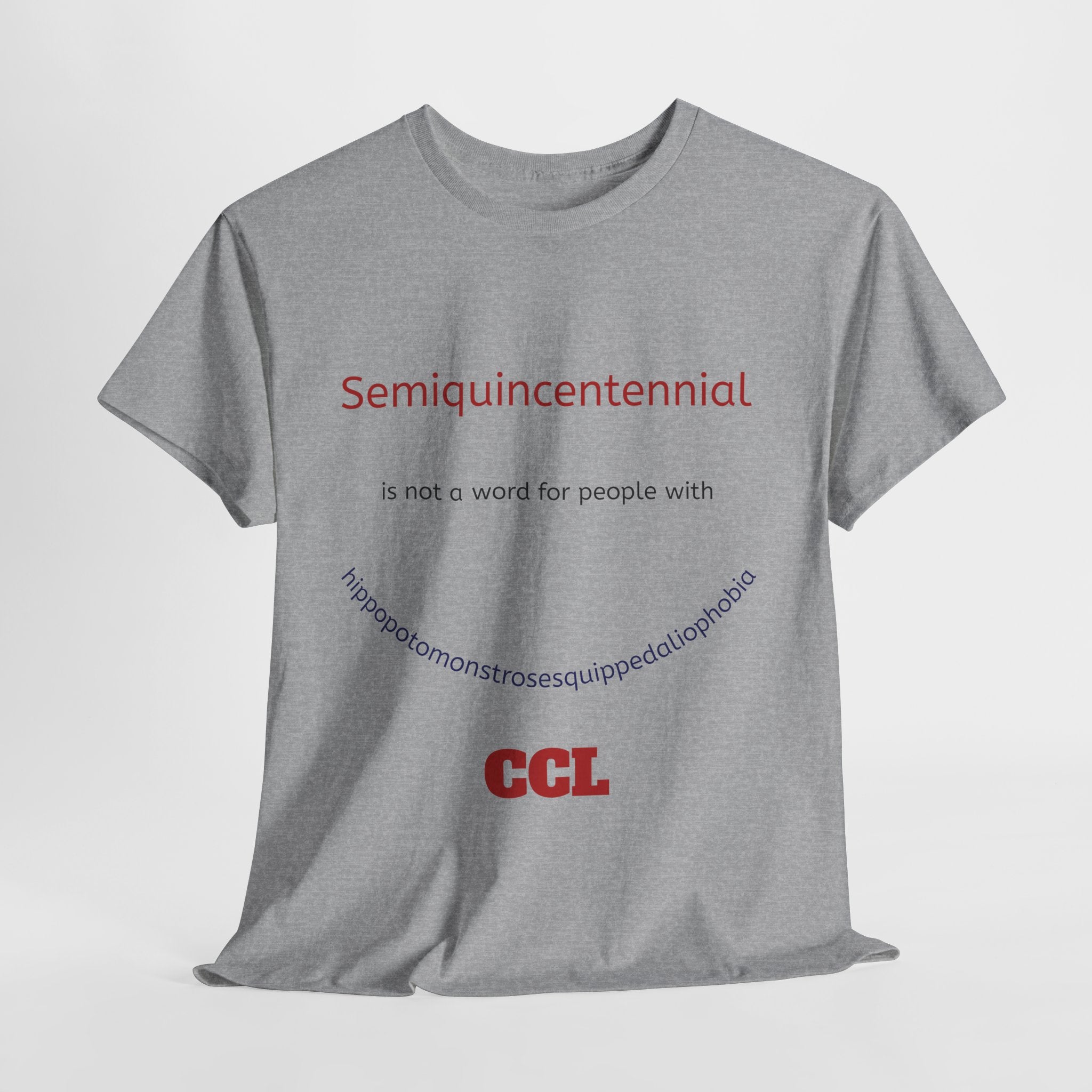 T-Shirt — "Semiquincentennial" 250 Years Celebration Tee (Patriotic Cake Design)