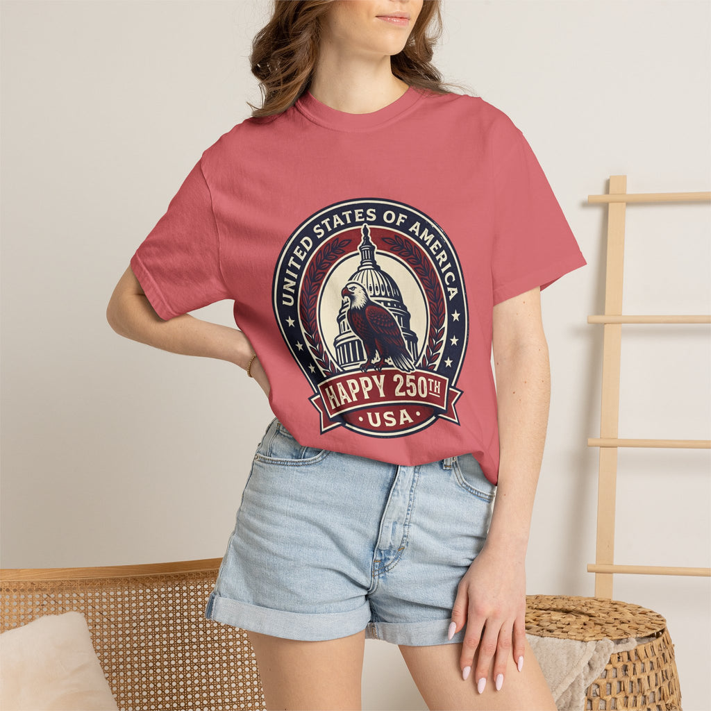 USA 250th Anniversary Capitol Seal T-Shirt | United States of America Tee