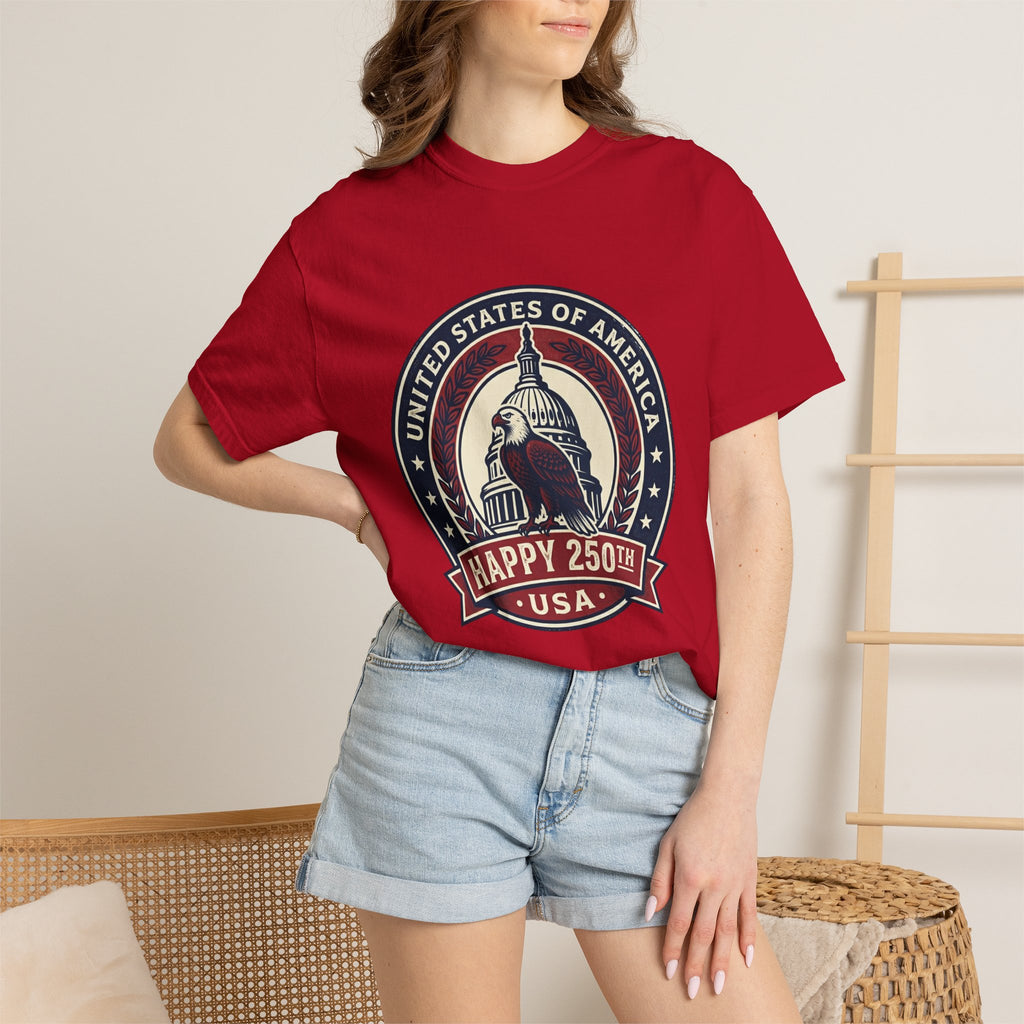 USA 250th Anniversary Capitol Seal T-Shirt | United States of America Tee