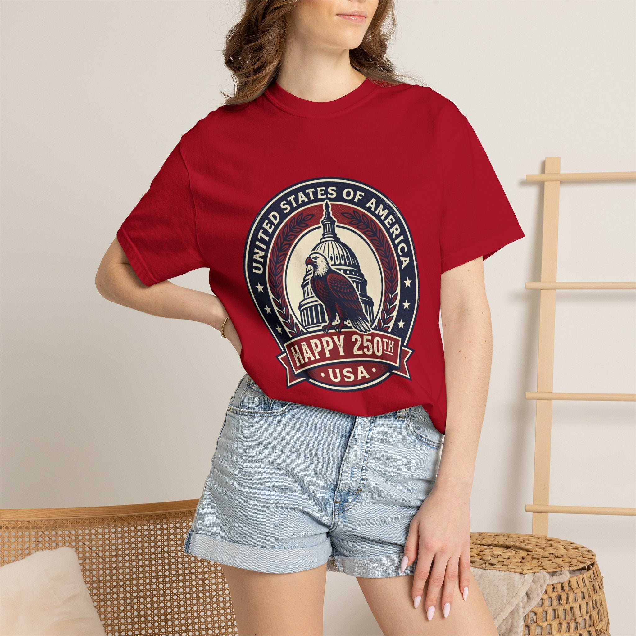 USA 250th Anniversary Capitol Seal T-Shirt | United States of America Tee