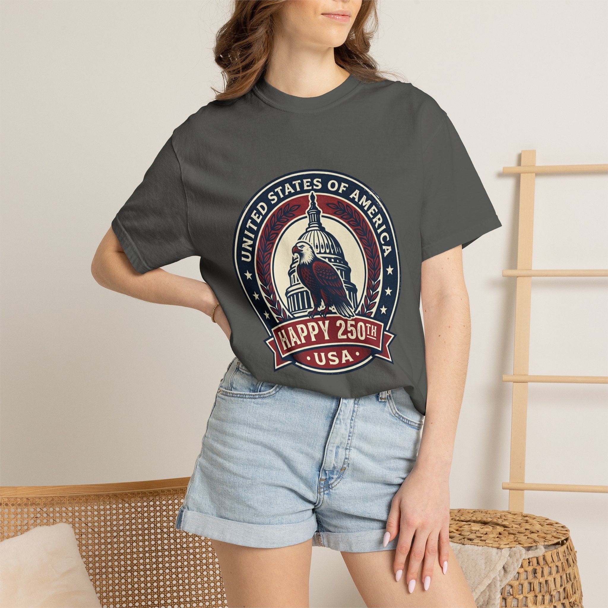 USA 250th Anniversary Capitol Seal T-Shirt | United States of America Tee