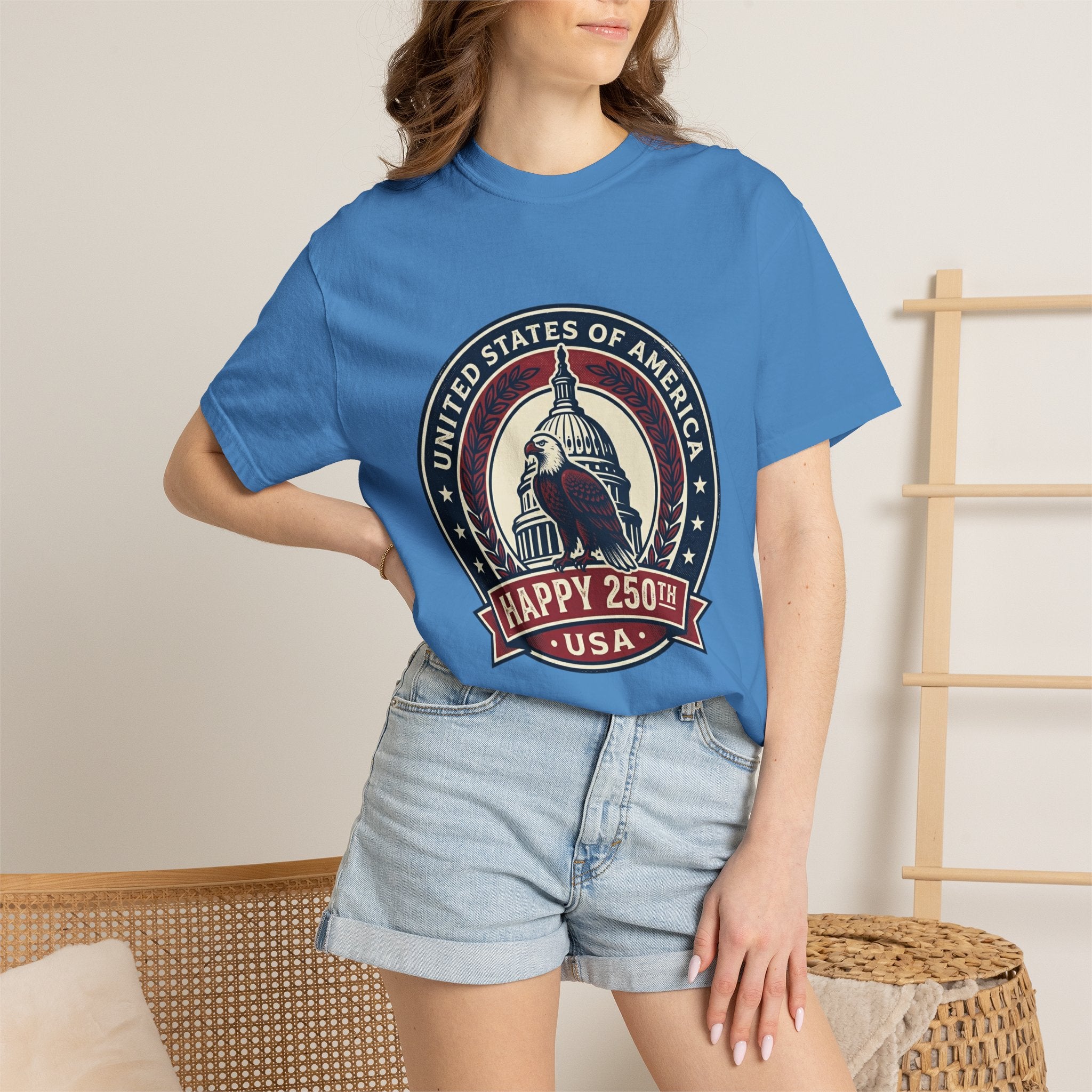USA 250th Anniversary Capitol Seal T-Shirt | United States of America Tee