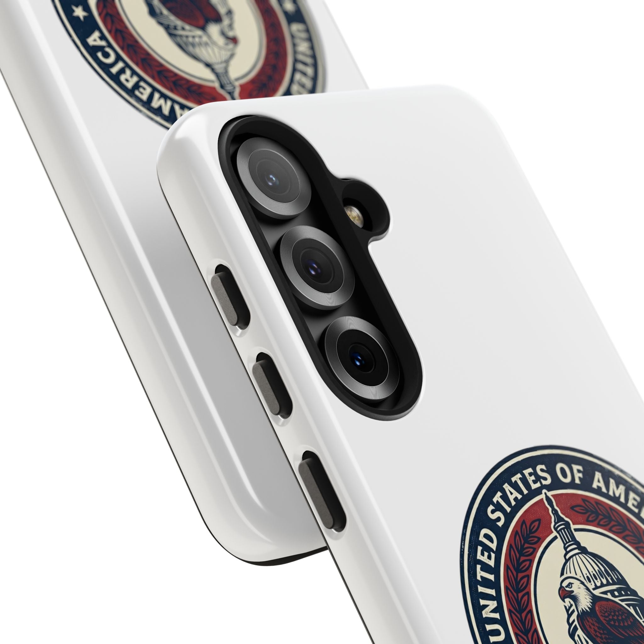 Patriotic Phone Case — 'Happy 250th USA' Capitol Emblem Tough Case