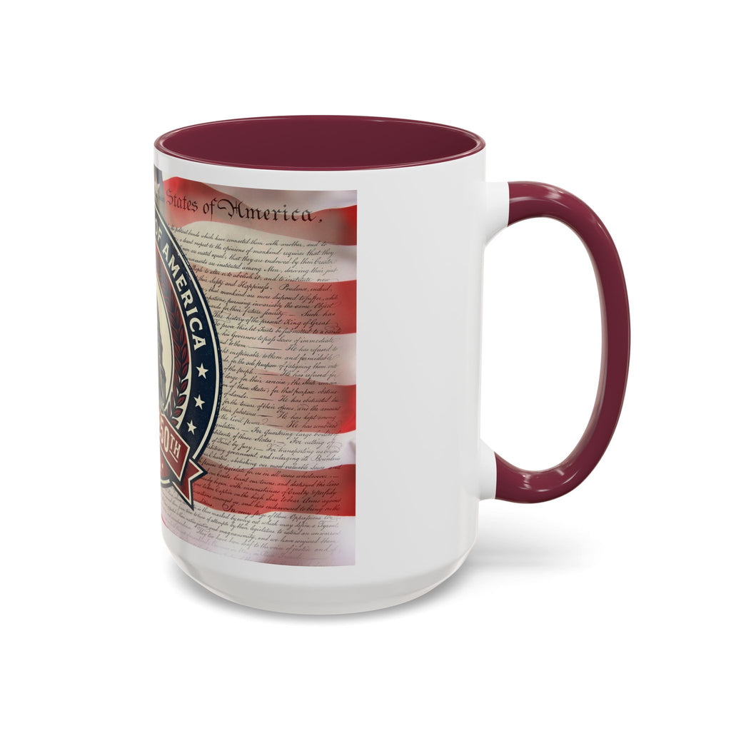 Patriotic USA 250th Anniversary Mug — Eagle & Capitol 11oz/15oz