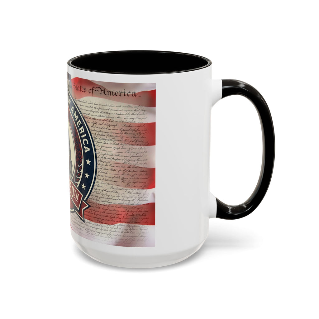 Patriotic USA 250th Anniversary Mug — Eagle & Capitol 11oz/15oz